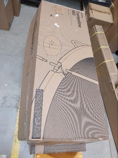 Cama Elástica 360 Red Seguridad Montaje Sin Herramientas