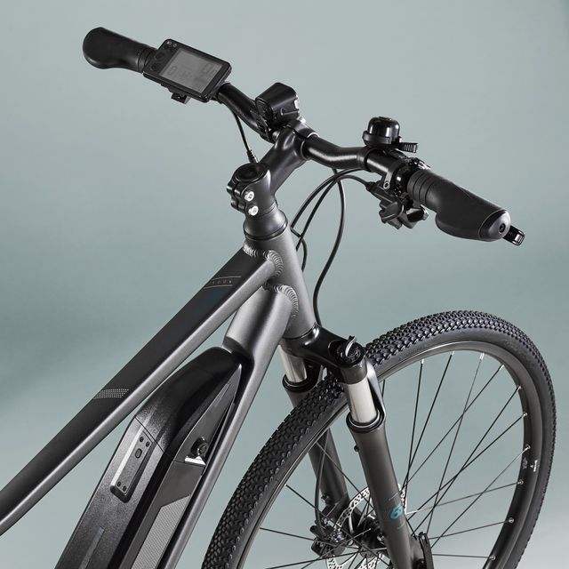 Bicicleta eléctrica de trekking aluminio monoplato 8V