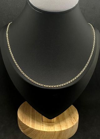 Cadena Bilbao de oro 18k, 3.06 g, 40.5 cm.