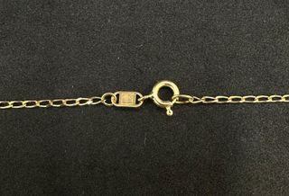 Cadena Bilbao de oro 18k, 3.06 g, 40.5 cm.