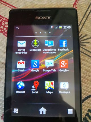 Sony Xperia C1505 - Móvil negro