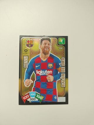 Cromo Messi Balón de Oro Adrenalyn 2019-2020