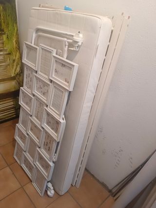 Cuna + colchón + barrera