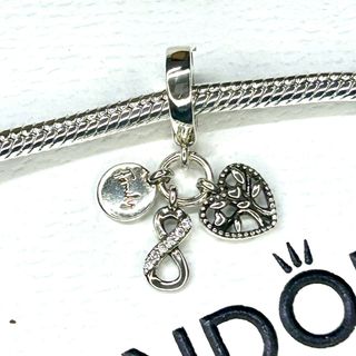 Charm Pandora Plata - Árbol Vida, Infinito