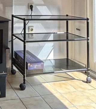Carrito TV 3 estantes cristal
80 x 40 x 70