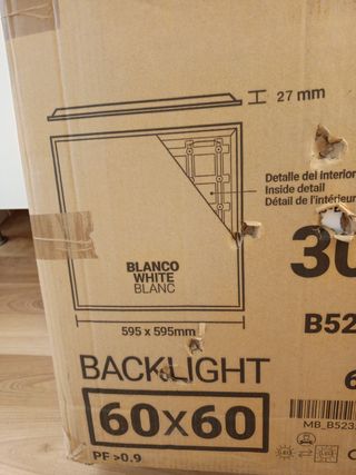 Panel LED 60x60 Luz Cálida