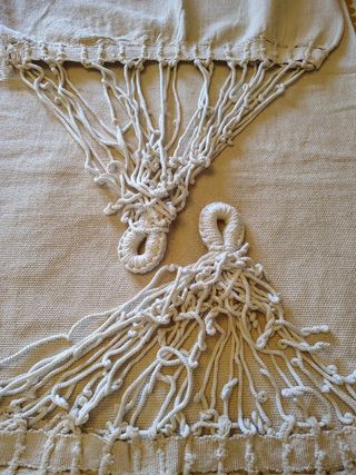 Hamaca algodón beige - Nueva