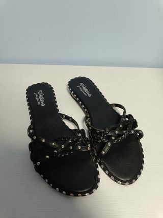 Sandalias Kiara Go negras