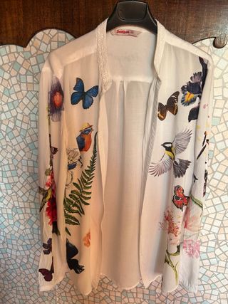 Camicia Desigual fiori M