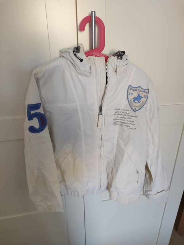 Chaqueta blanca Geox 8 años