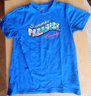 5 Camisetas niño 11-12 años