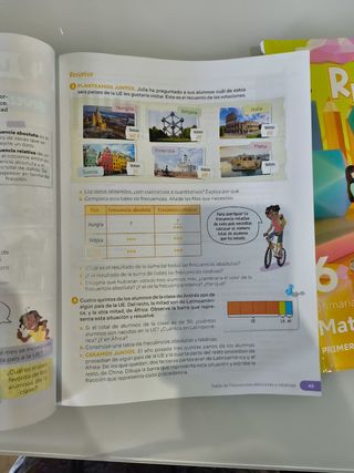 Matemáticas. Trimestres temáticos. 6 Primaria. ...