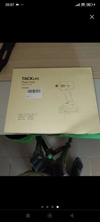 Atornillador Impacto Tacklife TD02DK