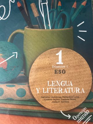 Lengua 1 ESO 1er trimestre anaya