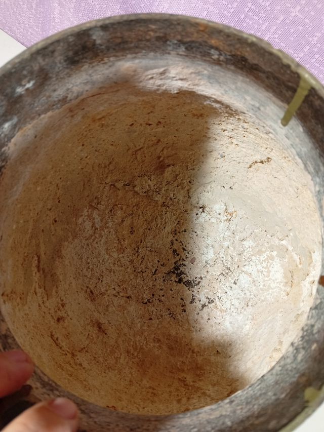 Pote antiguo de cocina