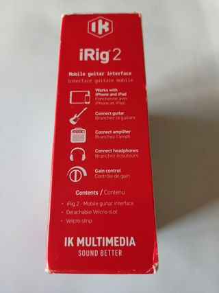 iRig 2 - Interfaz Guitarra Móvil