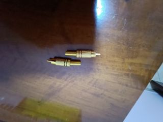 2 Connettori RCA dorati