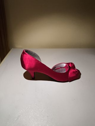Tacones rojos fiesta