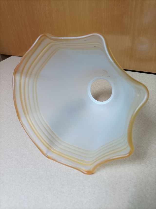 Tulipa cristal - Lámpara vintage