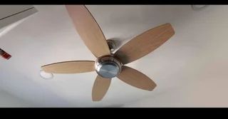 Ventilador techo Cecotec beige