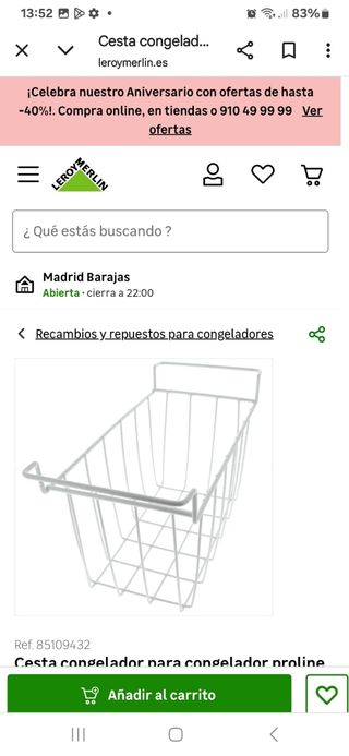 Ricambi per frigoriferi Whirlpool