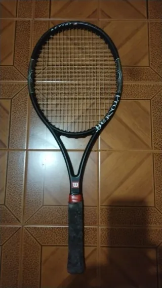 3 racchette da tennis usate + coperture