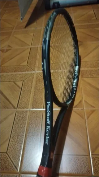 3 racchette da tennis usate + coperture