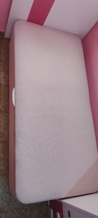 Canapé individual abatible blanco