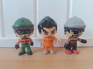 3 Muñecos Pin y Pon Ladrones