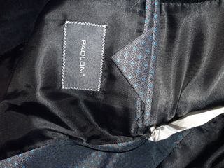 Completo velluto Paoloni nero