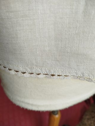 Blusa lino color beige. Talla 46