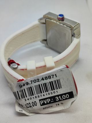 Reloj Viceroy mujer blanco y rosa