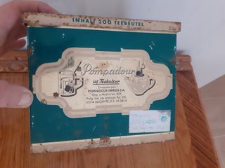 Lata metálica infusión Pompadour