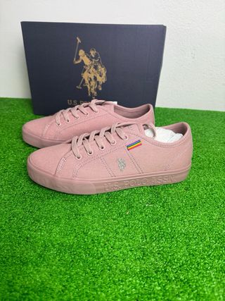 Zapatillas U.S. Polo Assn. rosa