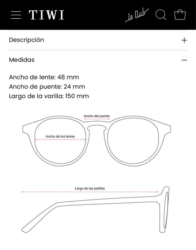 Occhiali da sole Tiwi Grigio - UV400