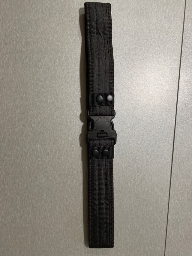 Cinturón táctico negro