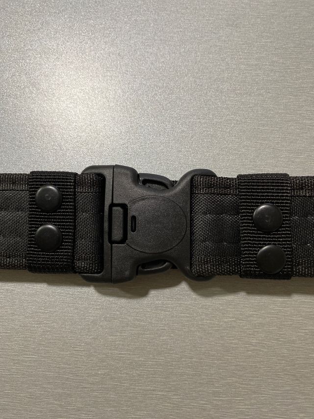 Cinturón táctico negro