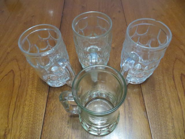 4 Jarras Cristal 300ml x 3 eur