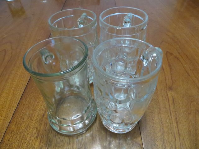 4 Jarras Cristal 300ml x 3 eur