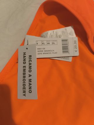 Slip Costume Calzedonia arancione