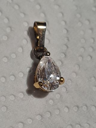 Ciondolo argento 925 cristallo