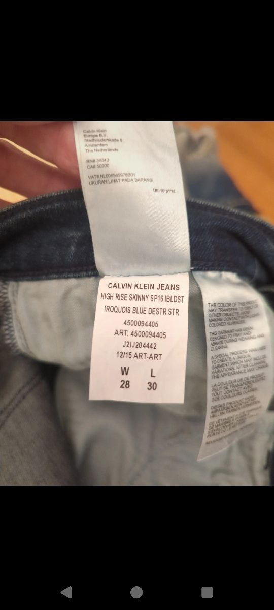 Jeans Calvin Klein Donna - W28 L30