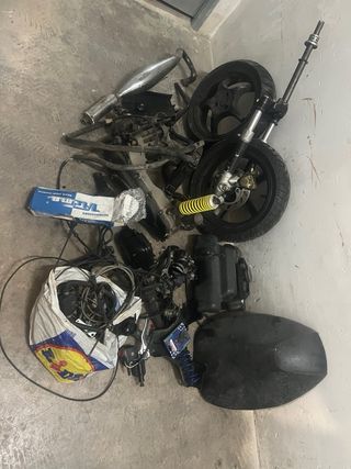 Despiece yamaha Aerox