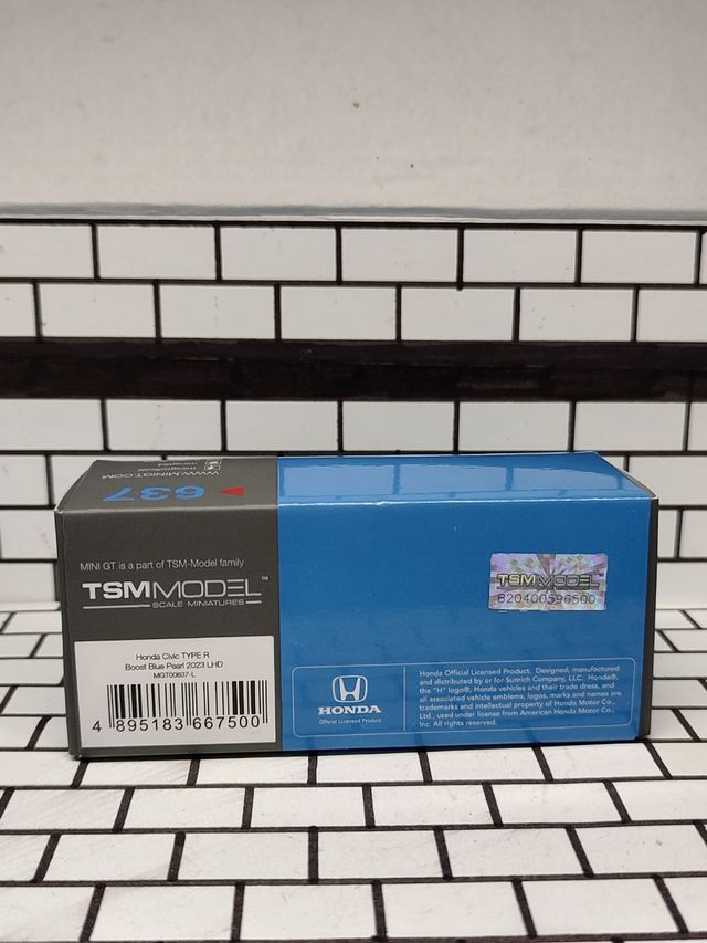 Mini GT Honda Civic Type R - Blu