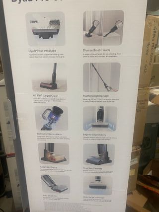 Roborock Dyad Pro COMBO HAC1A-02 en 1 Aspirador sin Cable,Seco y Húmedo REACONDICIONADO, señales de uso