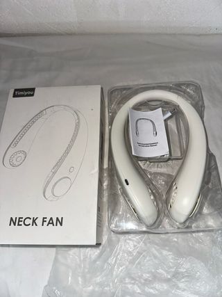 Ventilador Cuello Timiyou - Portátil Blanco.NUEVO