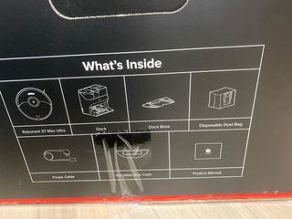 Roborock S7 MAX Ultra Robot Aspirador 5500 Pa NEGRO REACONDICIONADO, señales de uso