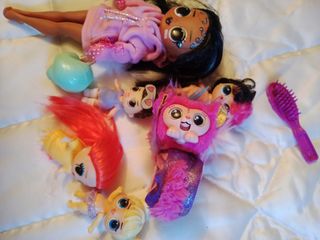 Lote Muñecas LOL y wrapples