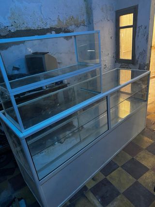 Vitrina cristal - Expositora
