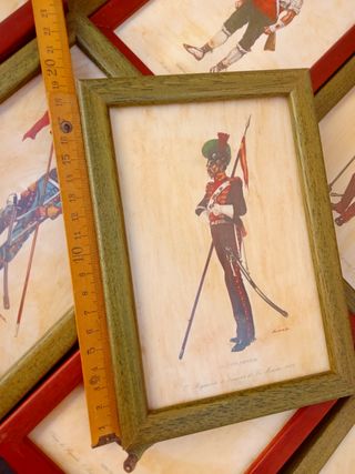 Cuadros Uniformes Ejército Español Defin Salas